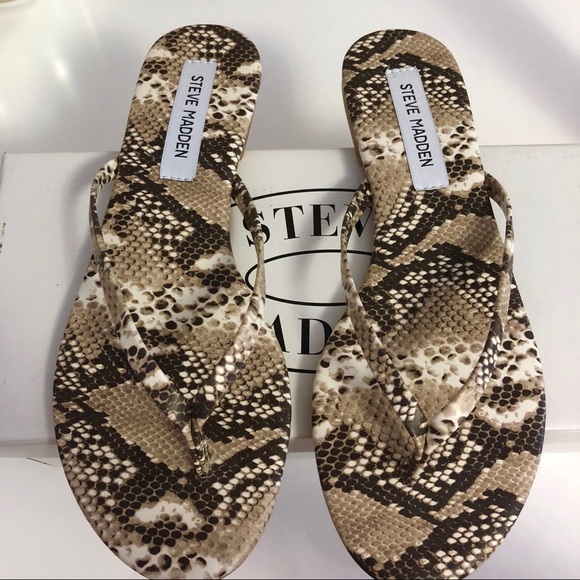 Steve Madden Shoes - FINAL $❗️Steve Madden Snake Beach Sandals